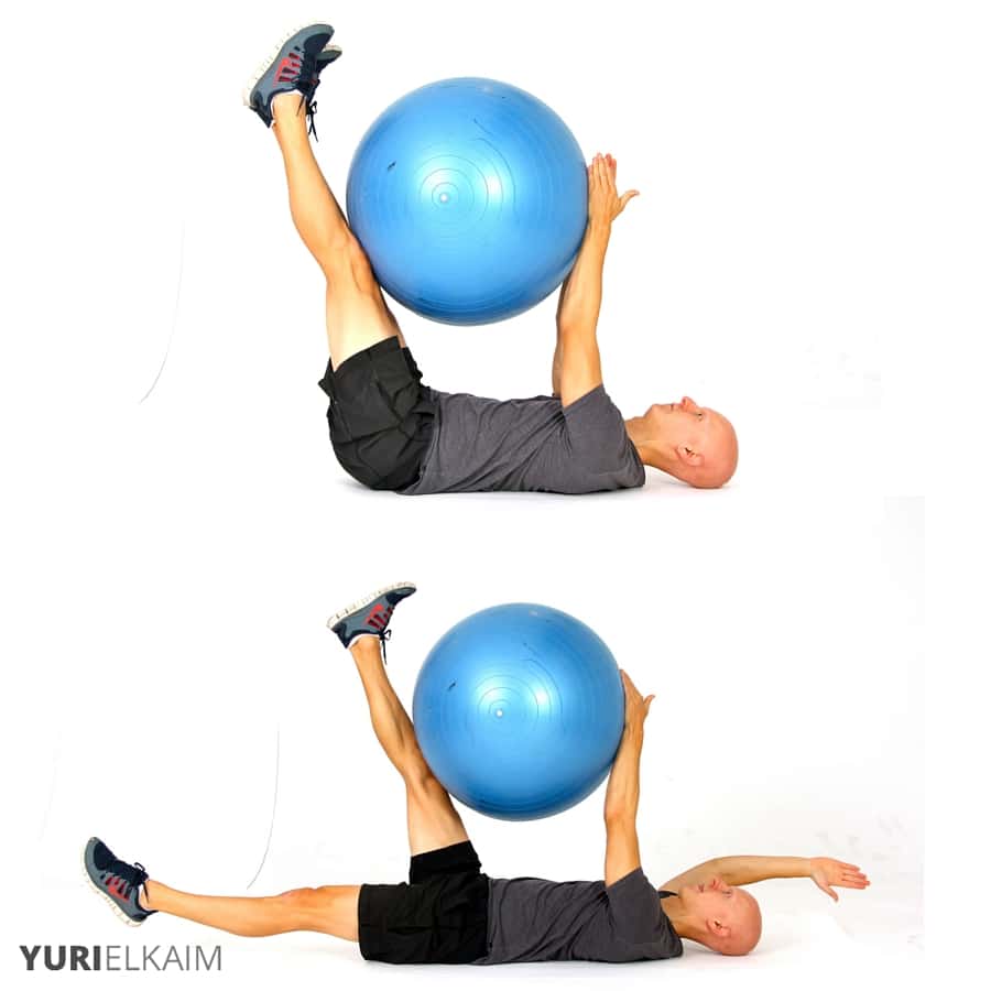 Swiss Ball Leg Exercises 16