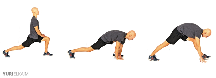 Dynamic Warm-up Exercises - 2-Step Hamstring Stretch