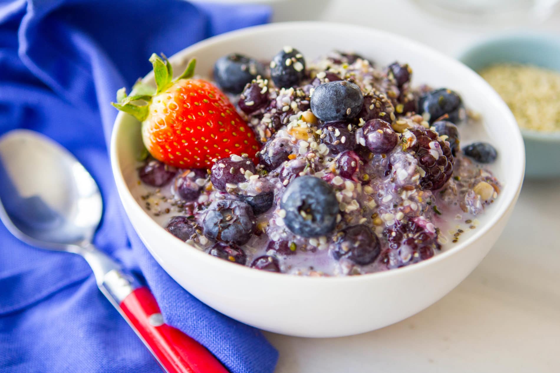 Healthy Breakfast: Fiber Starter Cereal Bowl | Yuri Elkaim