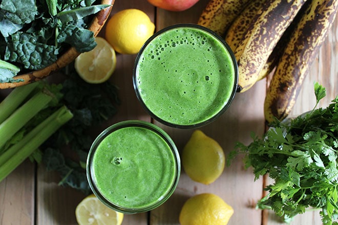 Healthy Juices And Smoothies-Post-Workout Smoothie - Stripped Green Smoothie