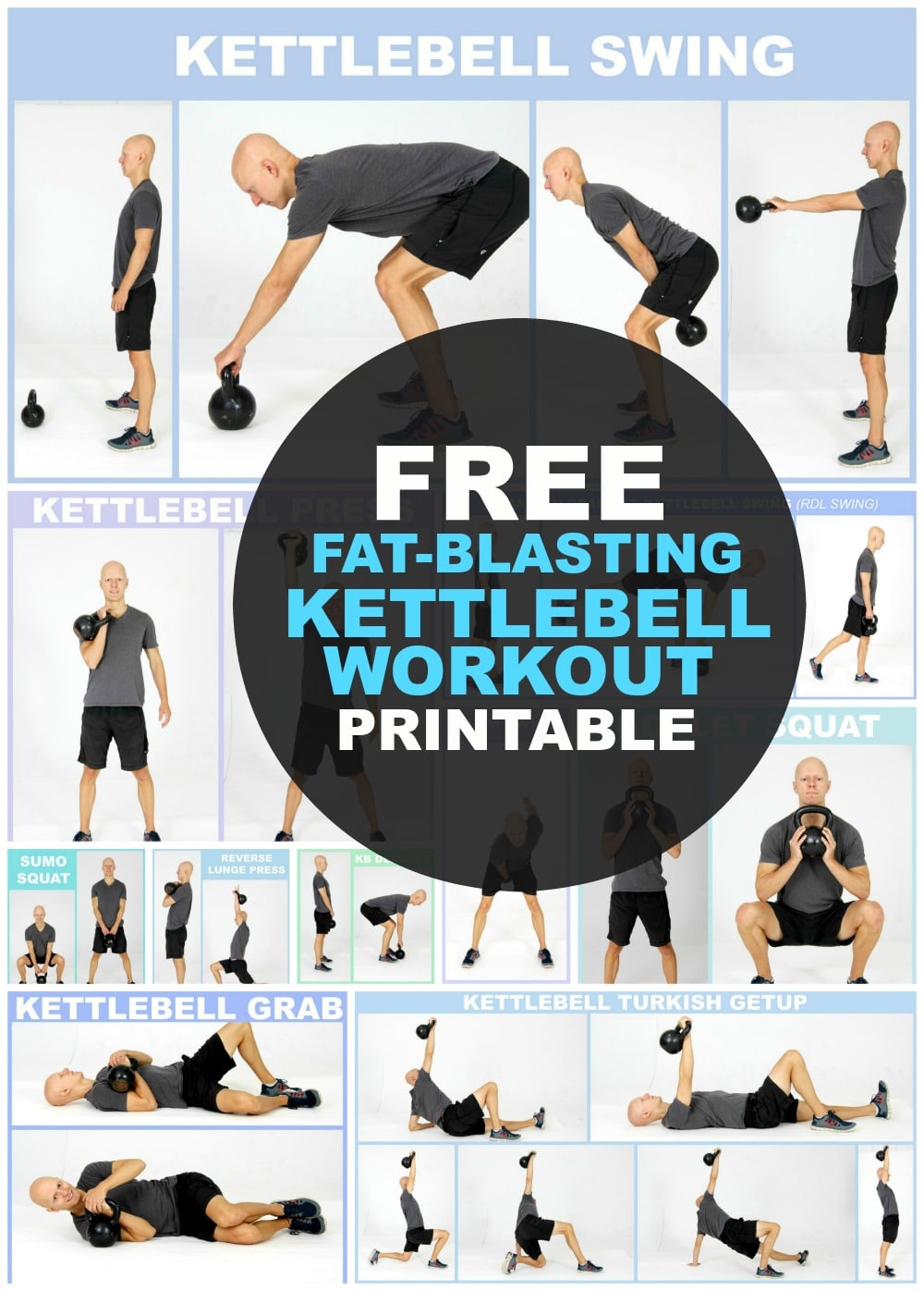 6 Day Kettlebell workout routines pdf with Comfort Workout Clothes