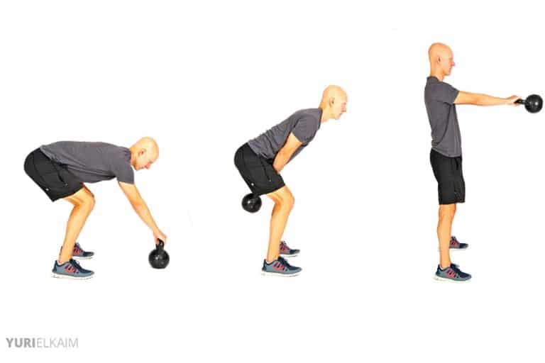 Best Glute Exercises - Kettlebell Swings