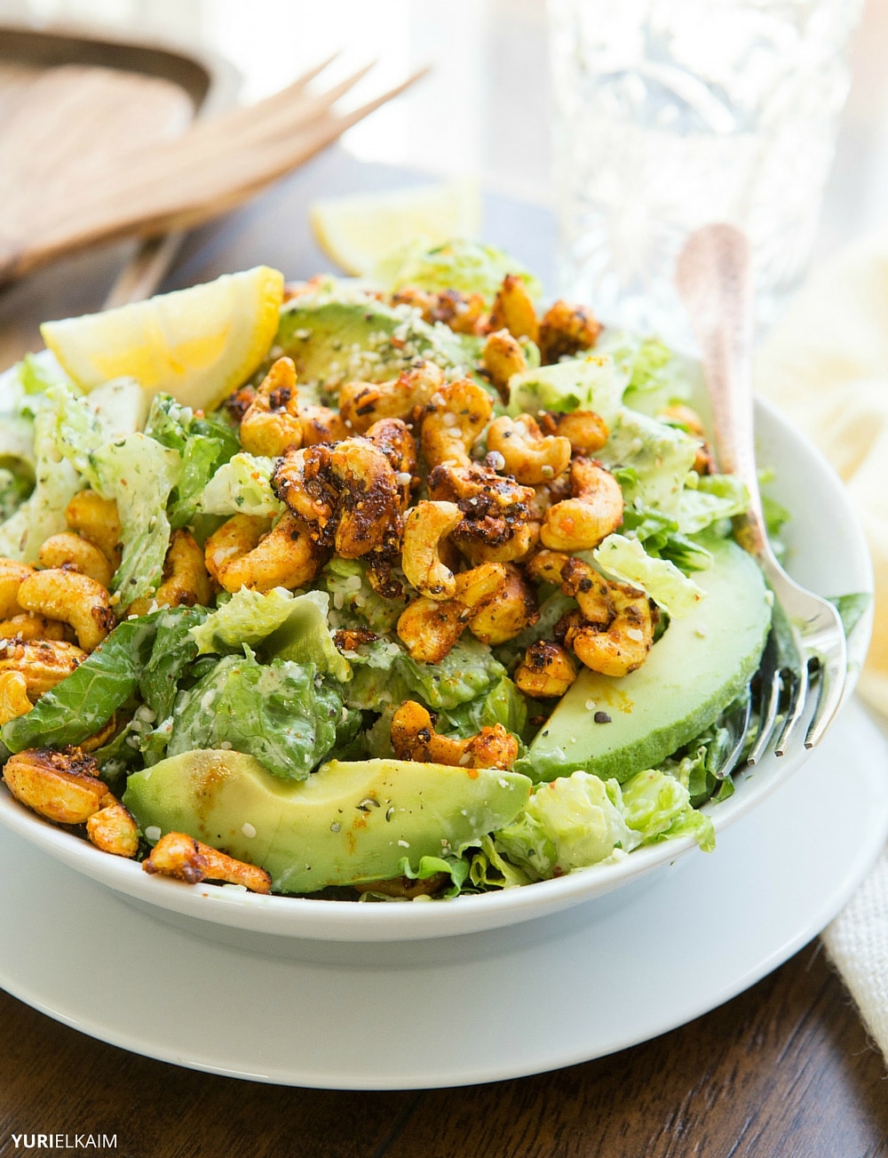 Chipotle Cashew Chopped Salad (Vegan) Yuri Elkaim