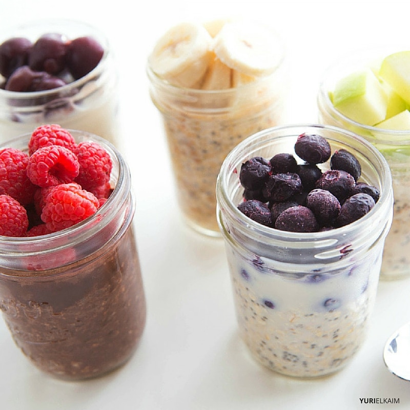 Overnight Oats (6 Recipe Variations) | Yuri Elkaim