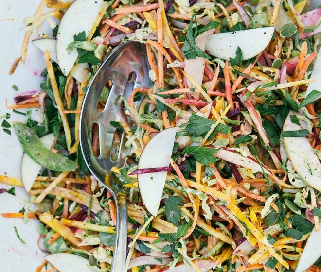 Shredded Brussels Sprouts Salad - The First Mess
