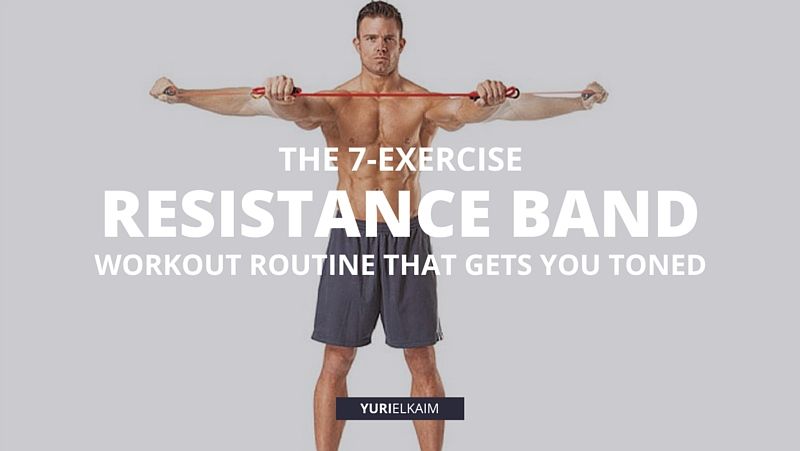 This Resistance Band Workout Routine Will Get You Toned