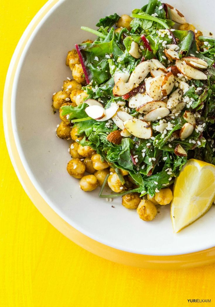 Curried Chickpea Salad Bowl