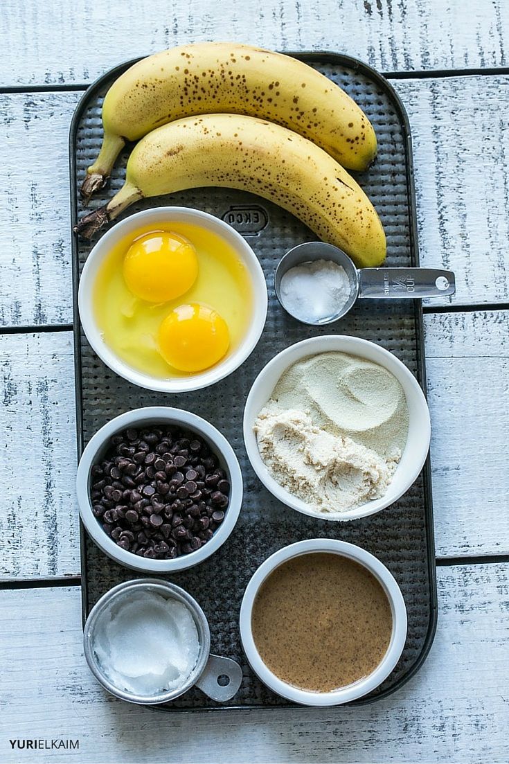 Banana Chocolate Chip Protein Donuts Ingredients