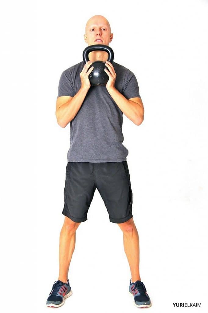 correct squats back form for weight one with your and close hold both Grip with chest it to hands