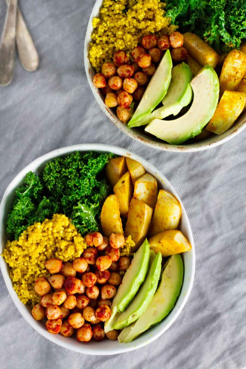 vegan-turmeric-quinoa-power-bowls-via-jar-of-lemons