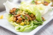 Teriyaki Cashew Lettuce Wraps Teriyaki Cashew Lettuce Wraps