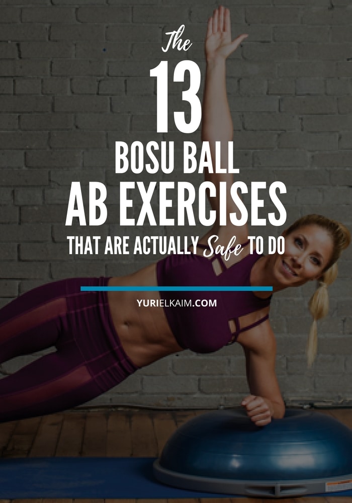 yoga ball stomach exercises