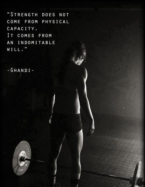 Fitness Quote 1 - strength